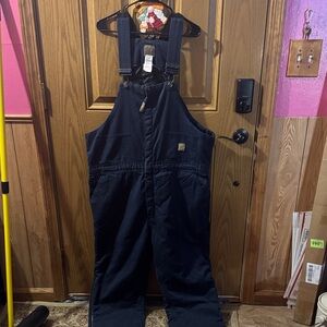 NICE MENS Navy Blue Work Overalls 23” Waste/waste to end of pant leg 40”long
